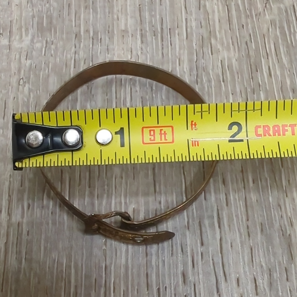 Vintage Antique Victorian Gold Buckle Child Bracelet - Picture 6 of 8